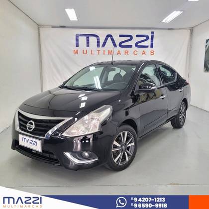 NISSAN VERSA 1.6 16V FLEXSTART UNIQUE 4P XTRONIC NISSAN VERSA 1.6 16V FLEXSTART UNIQUE 4P XTRONIC